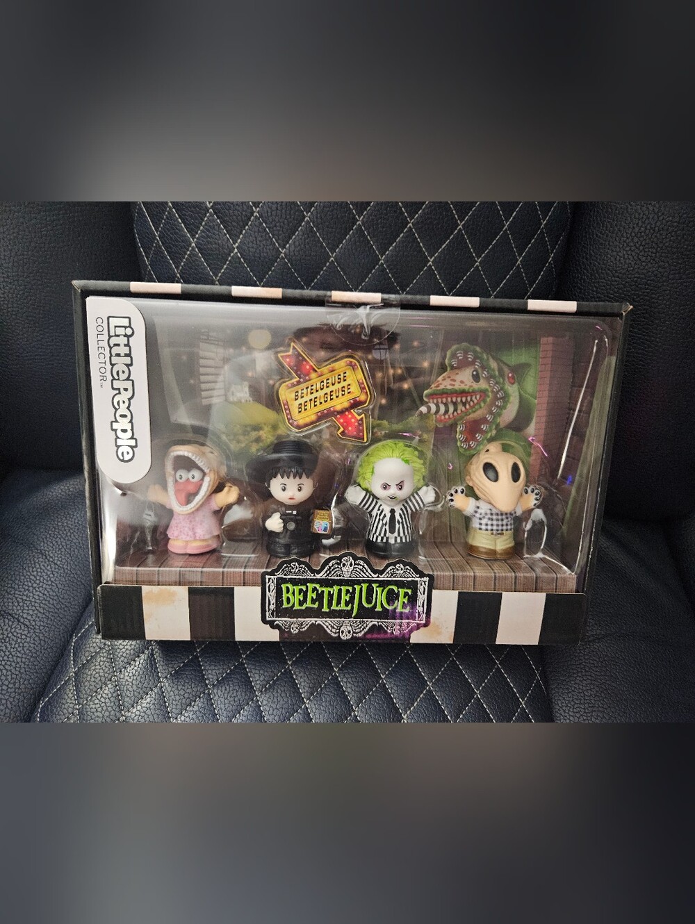 NIB Fisher-Price Little People Collector Beetlejuice Special Edition Set - New